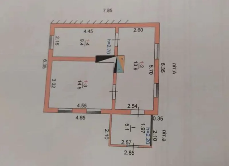 Land, 45 m², Александровка