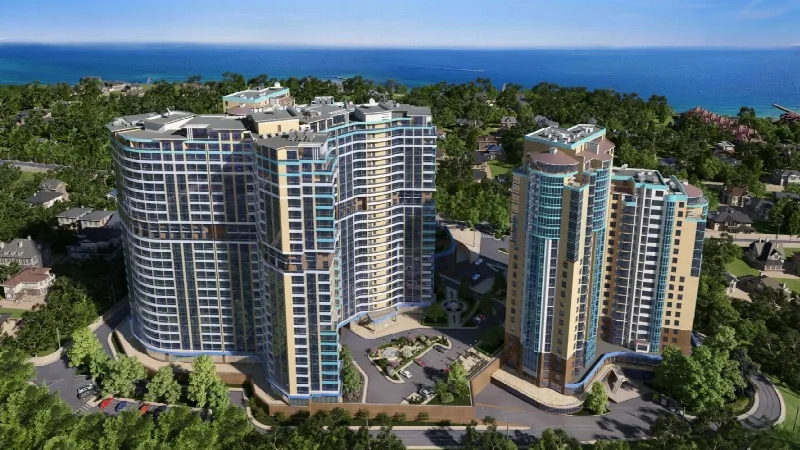 1-комнатная квартира, 43 м², Aqua Marine, Фонтан