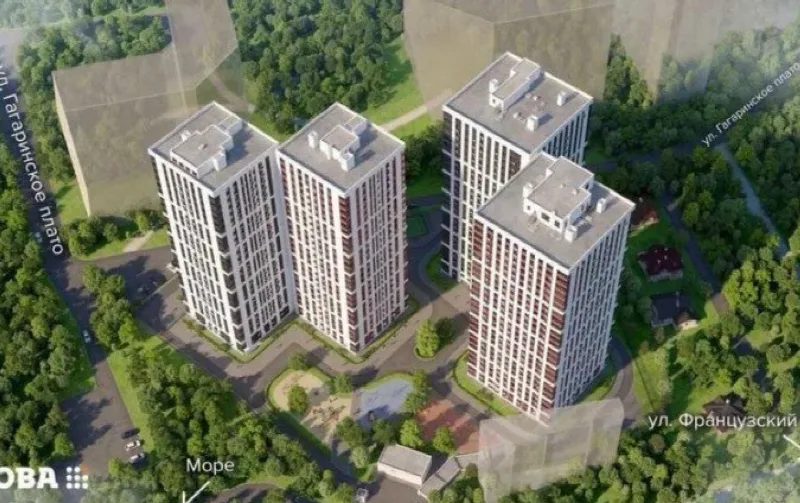 1-комнатная квартира, 36 м², Sea View, Аркадия