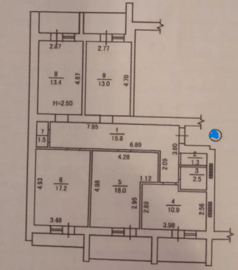 4-кімнатна квартира, 102 м², Котовського