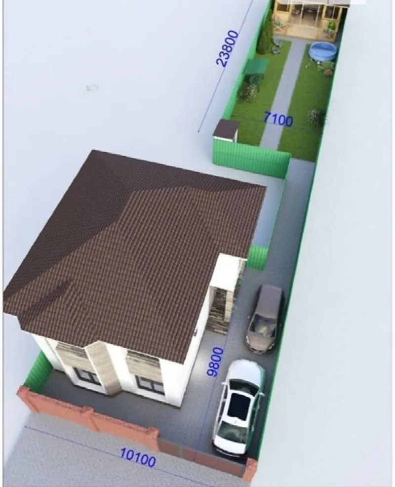 4-кімнатний будинок, 105 м², Фонтан