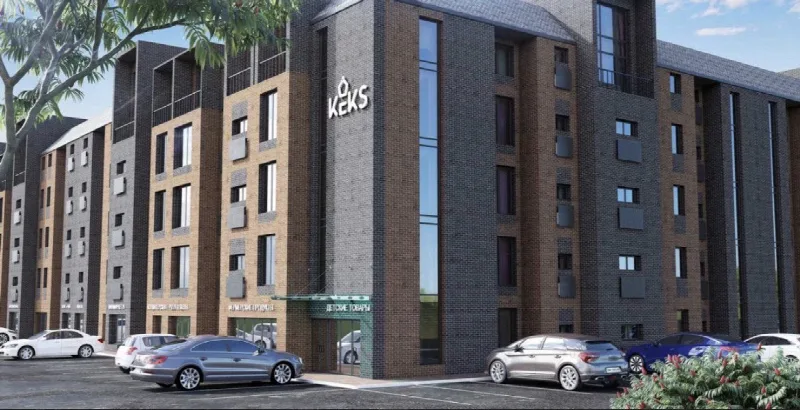 1-комнатная квартира, 34 м², KEKS Жилой городок, Авангард