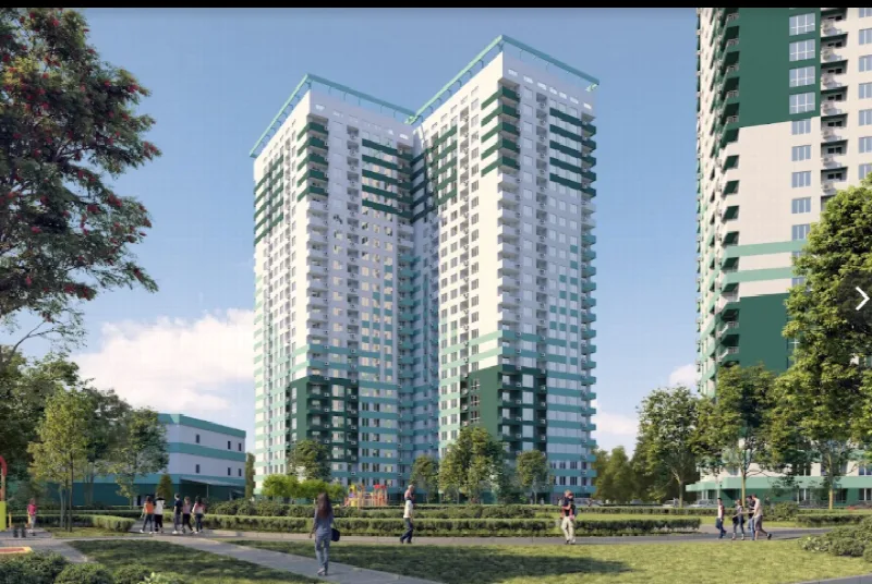 1-кімнатні, 43 м²