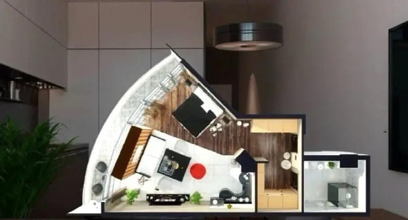 1-кімнатна квартира, 41 м², Unity Towers, Аркадія