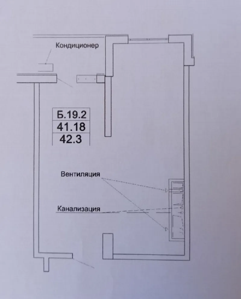 1-кімнатна квартира, 42 м², Акрополь 2, Фонтан
