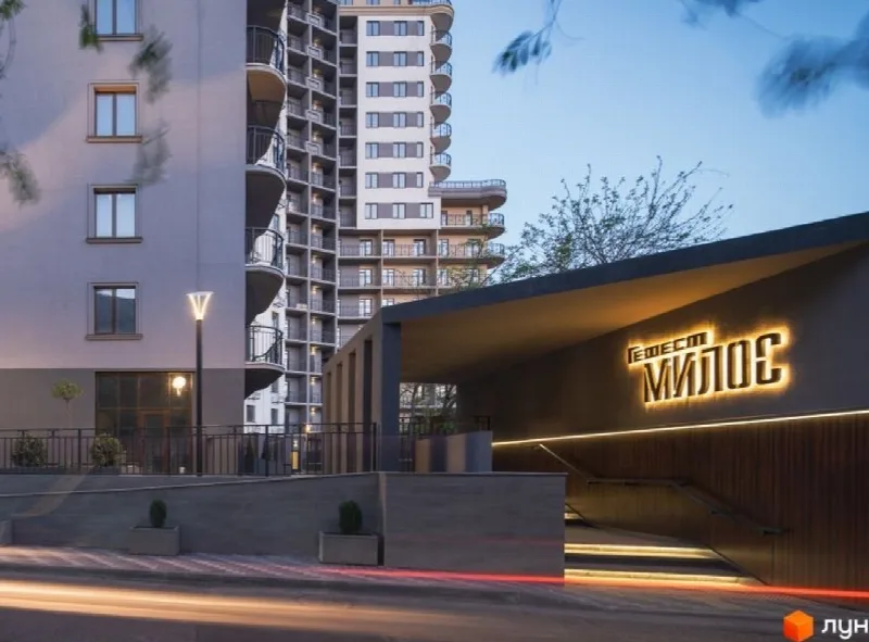 1-кімнатна квартира, 50 м², Милос, Фонтан