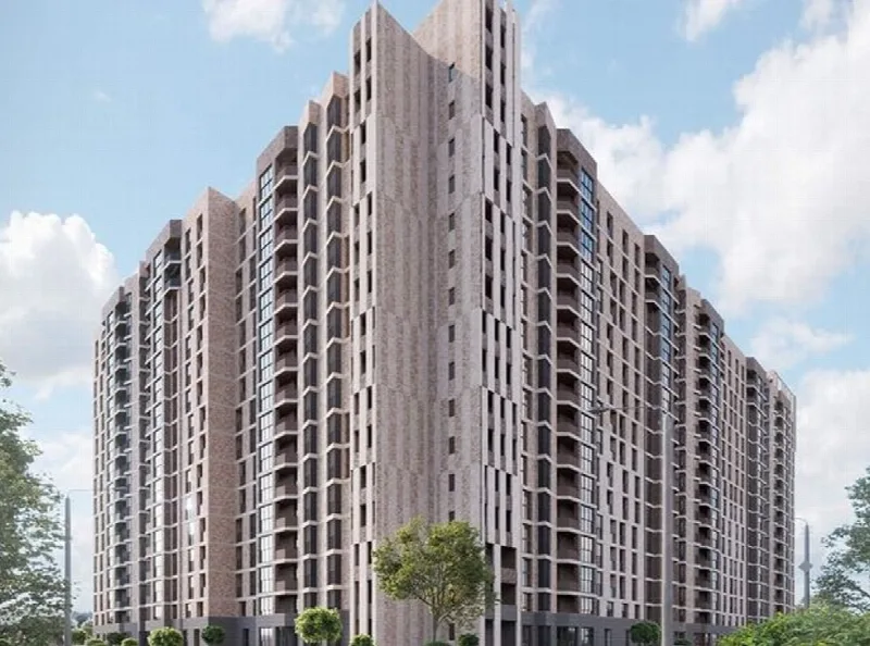 1-кімнатні, 41 м²