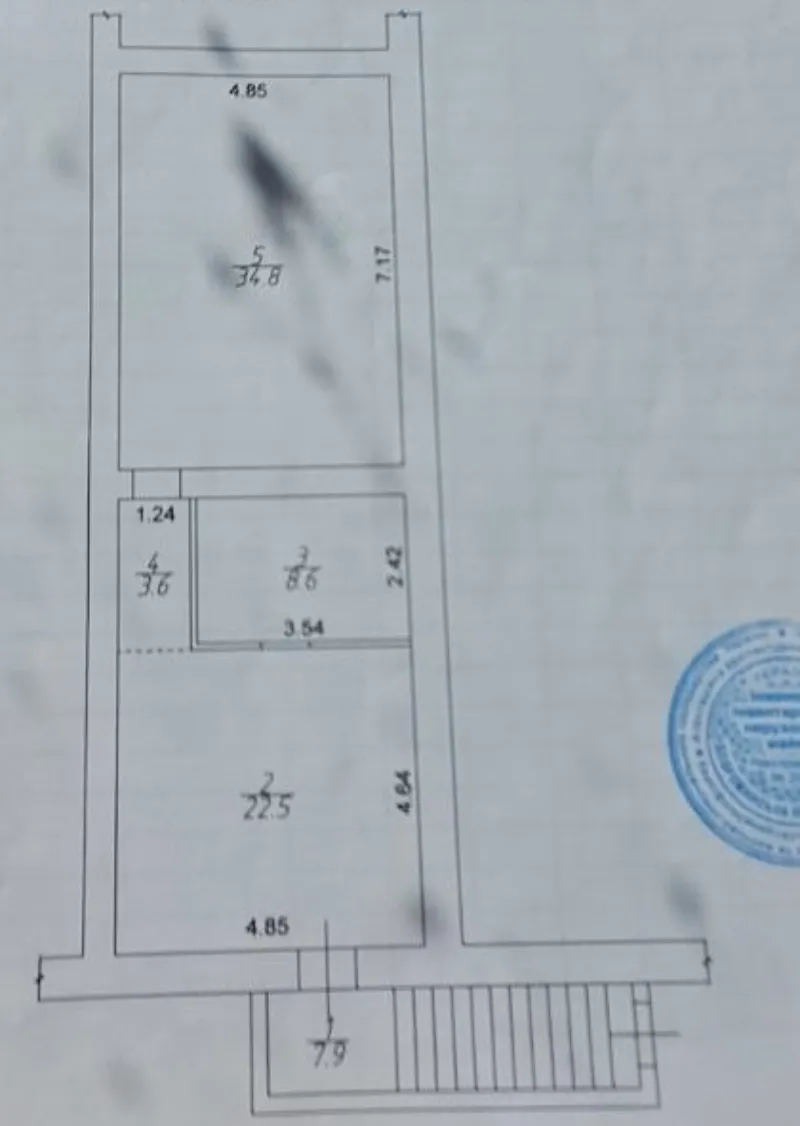 Приміщення вільного призначення 77 м², 1/4 пов., бульв. Французький, Шевченко-Французький